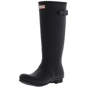 Matte Black Hunter Tall Rainboots